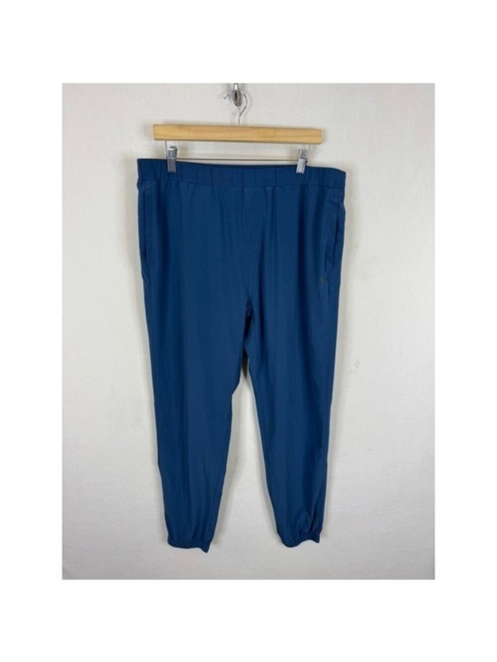 Tentree Mens Destination Joggers Blue Recycled Stretch Travel Pants XL